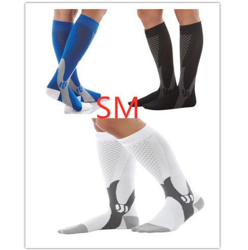 Ancient Energy athletic compression socks for men and women, designed to boost stamina and improve circulation during workouts.