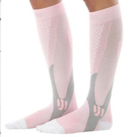 Ancient Energy athletic compression socks for men and women, designed to boost stamina and improve circulation during activity.