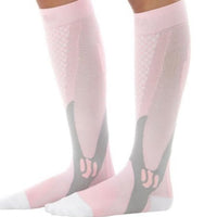 Ancient Energy athletic compression socks for men and women, designed to boost stamina and improve circulation during sports activities.