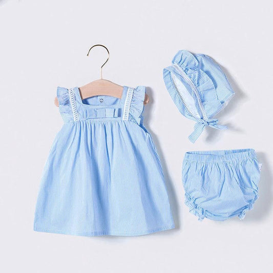 Baby girl summer dress and princess outfit by Ancient Energy, lightweight and stylish for warm weather.