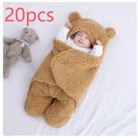 Baby quilted sleeping bag wrapper by Ancient Energy, soft and cozy for infant comfort and warmth.
