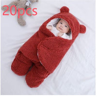 Baby quilted sleeping bag wrapper by Ancient Energy, soft and cozy for infants, featuring a warm quilted design and secure comfort.