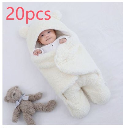 Baby quilted sleeping bag wrapper by Ancient Energy, soft padded design with cozy interior for infant warmth and comfort.