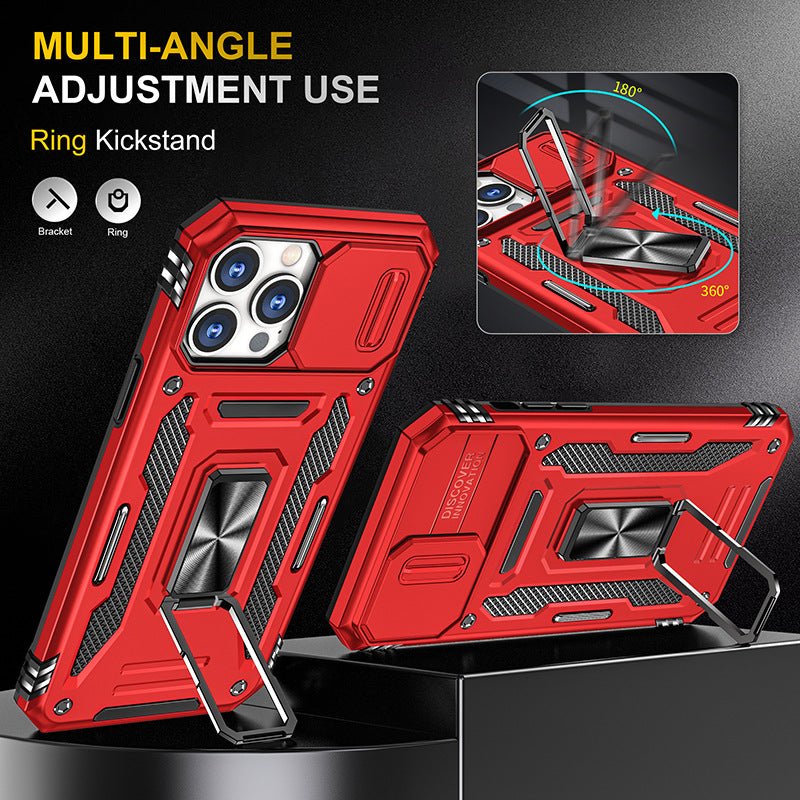 Ancient Energy magnetic suction phone case with bracket attachment, designed for secure grip and easy viewing.