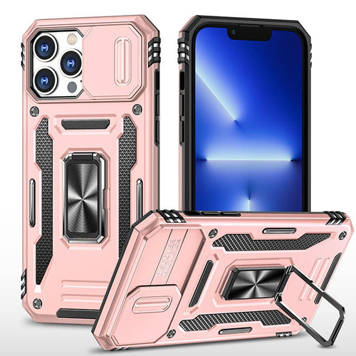 Ancient Energy magnetic suction phone case with bracket attachment in black, designed for secure grip and easy hands-free use.
