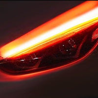 Ancient Energy car LED daytime running light strip with turn signal, flexible LED strip for vehicle lighting and signaling.