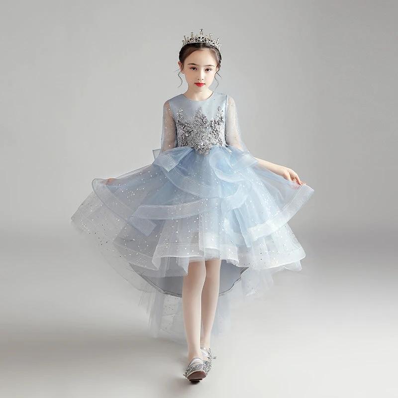 Children's princess dress by Ancient Energy, elegant evening dress for girls with a charming, fairy-tale style and vibrant design.