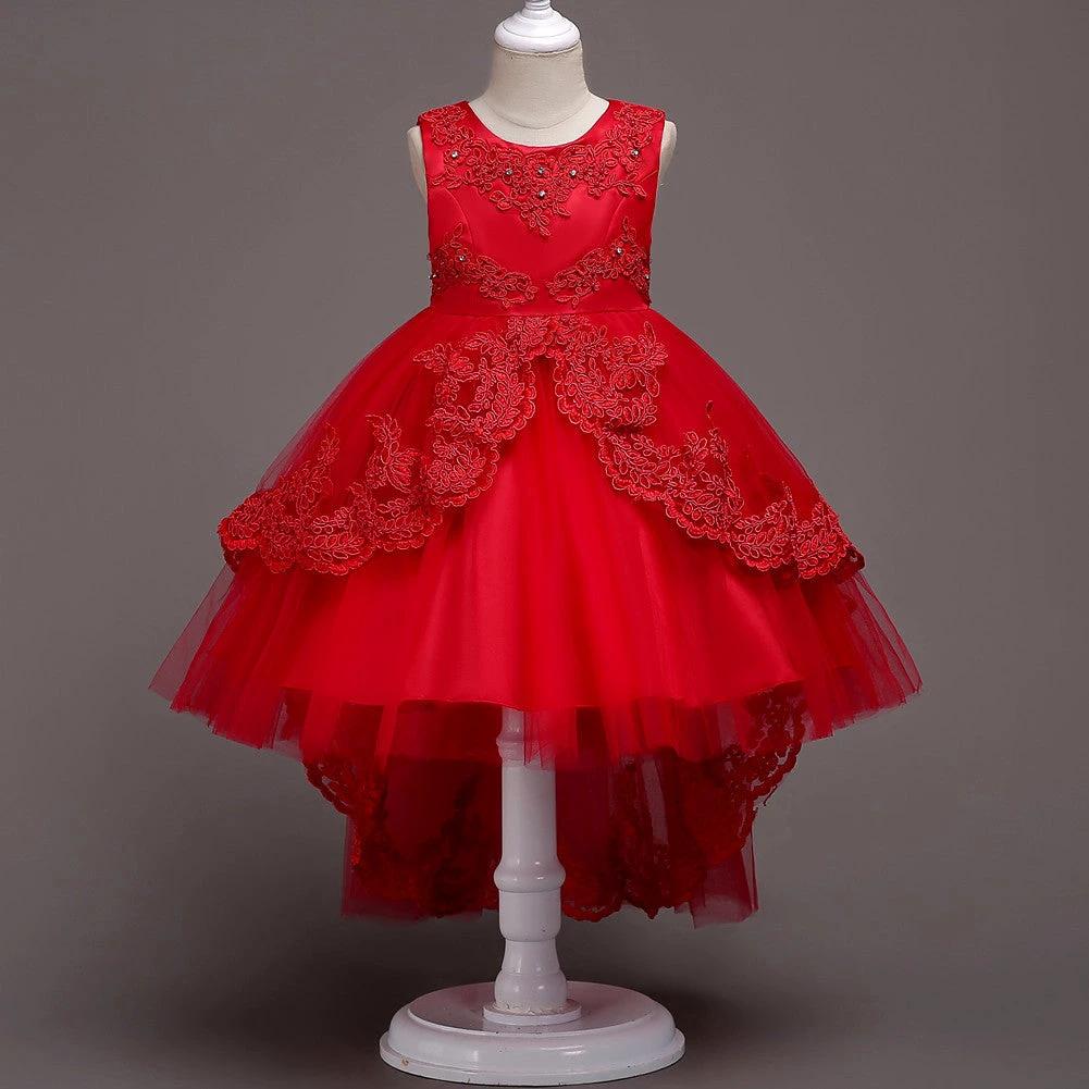 Children's princess dresses by Ancient Energy, featuring colorful, flowy fabric and detailed embellishments for young princess costumes.
