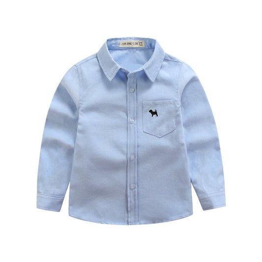 Children's long-sleeved boys' shirts by Ancient Energy, featuring colorful patterns and comfortable fabric.