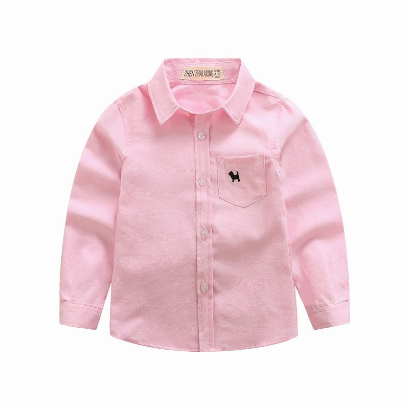 Children's long-sleeved boys' shirts by Ancient Energy, featuring colorful patterns and comfortable fabric for casual wear.