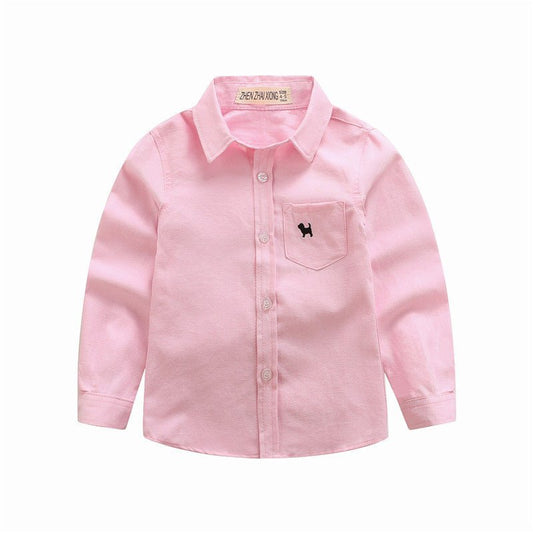 Children's long-sleeved boys' shirts by Ancient Energy, featuring colorful patterns and comfortable fabric for casual wear.