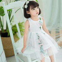Children's Western-style baby princess dress by Ancient Energy, featuring a cute, colorful design and ruffled details.