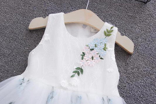 Children's Western-style baby princess dress by Ancient Energy, featuring a cute, colorful design for young girls.