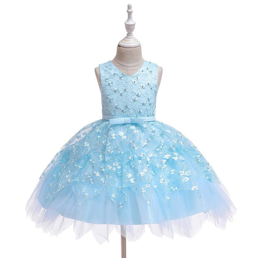 Baby girl kindergarten dress by Ancient Energy, featuring a cute, comfortable design for small children, suitable for everyday wear.