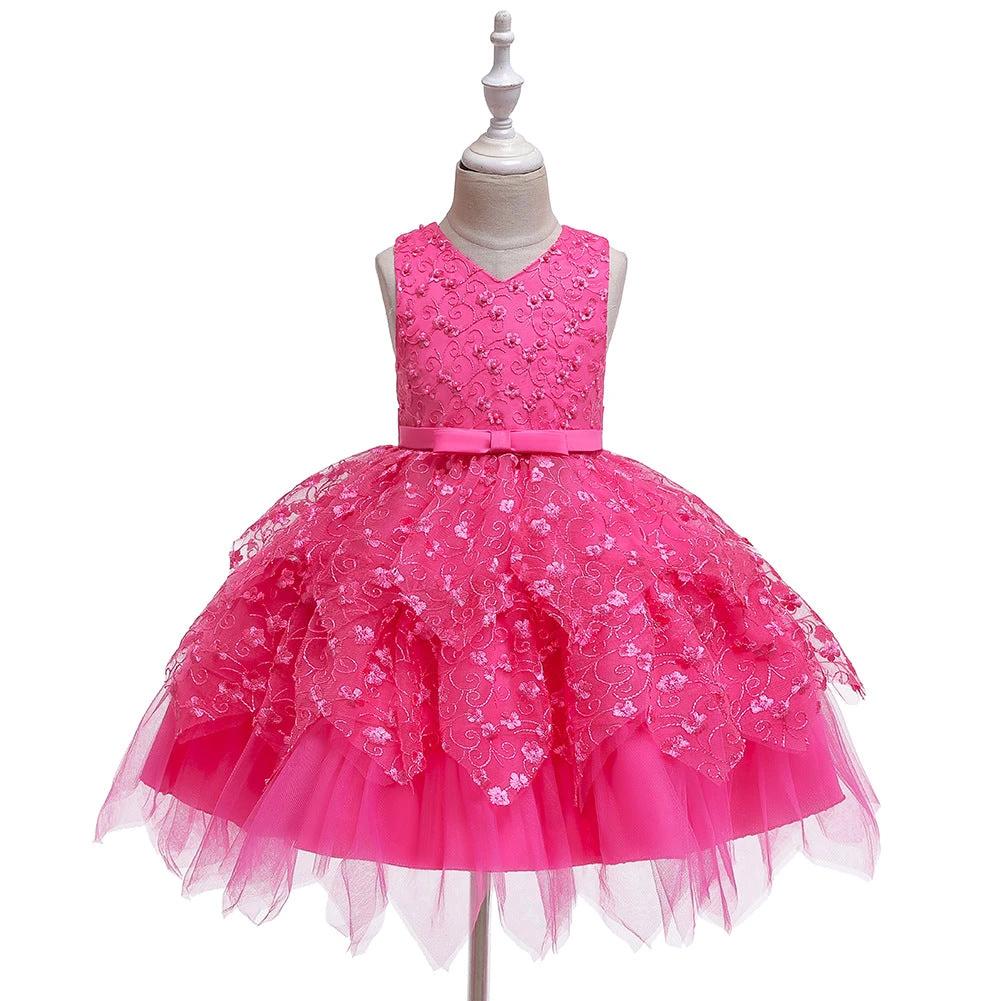 Baby girl kindergarten dress by Ancient Energy, featuring a cute, comfortable design for middle and small children.