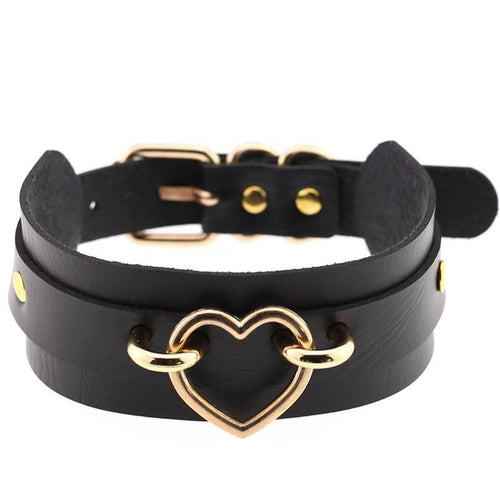 Dark wild collarbone chain by Ancient Energy, women's fashion neck band and training neck cover with a stylish, edgy design.