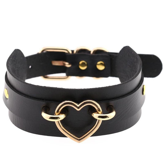 Dark wild collarbone chain by Ancient Energy, women's fashion neck band and training neck cover with a stylish, edgy design.