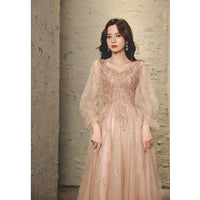 Pink fairy princess dress for children, featuring a flowing design and delicate details, by Ancient Energy.