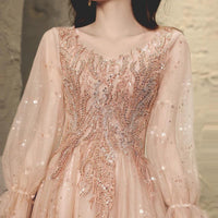 Ancient Energy fairy princess pink dress for children, featuring a flowing skirt and elegant design for magical costume wear.