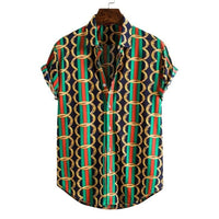 Ancient Energy men's casual fashion polo shirt, cool streetwear style in a relaxed fit, suitable for everyday wear.