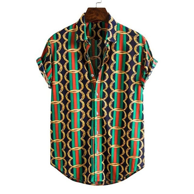 Ancient Energy men's casual fashion polo shirt, cool streetwear style in a relaxed fit, suitable for everyday wear.