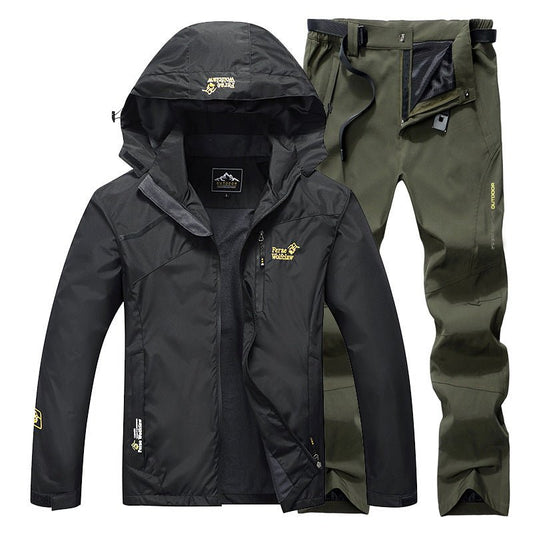Men's spring and autumn fishing suit by Ancient Energy, lightweight and thin fishing clothing for outdoor anglers.