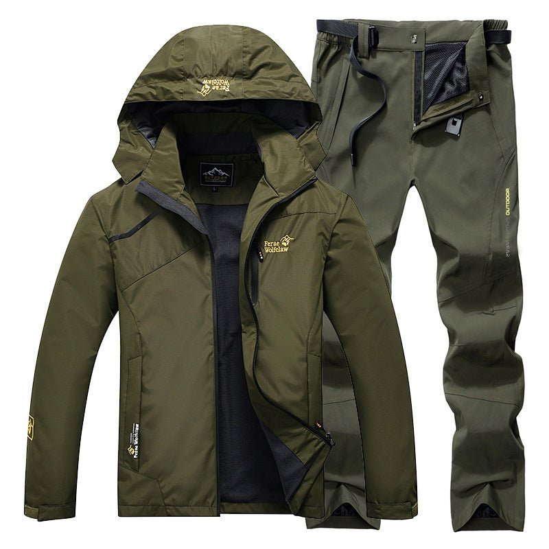 Men's spring and autumn fishing suit by Ancient Energy, lightweight and thin fishing clothing for outdoor fishing activities.