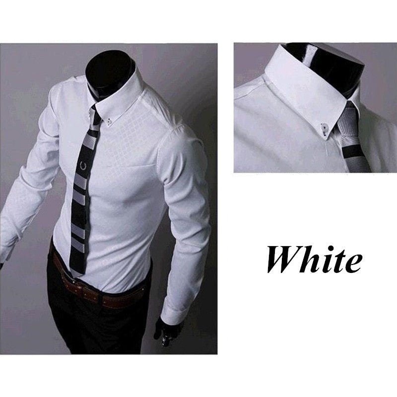 Men's fitted designer plaid shirt with stripes from Ancient Energy, showcasing a stylish pattern and tailored fit.