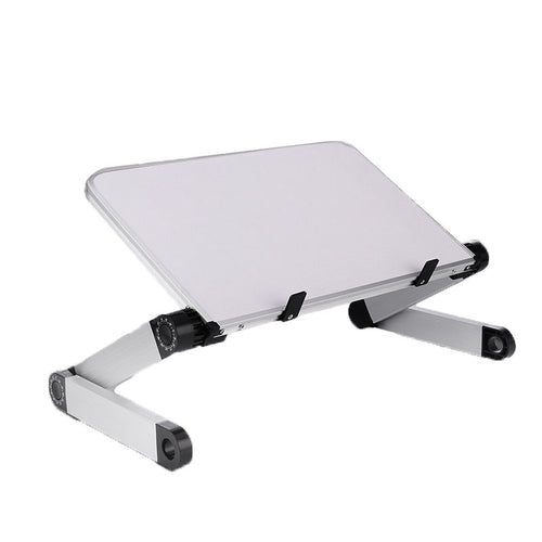 Ancient Energy foldable ergonomic laptop stand with adjustable height, suitable for desks and tablet use.