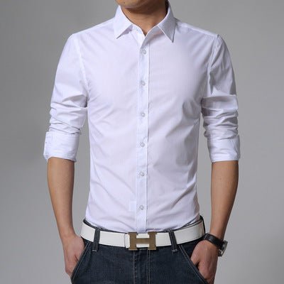 Ancient Energy French dress shirt for formal tuxedo occasions, featuring classic design and crisp fabric.