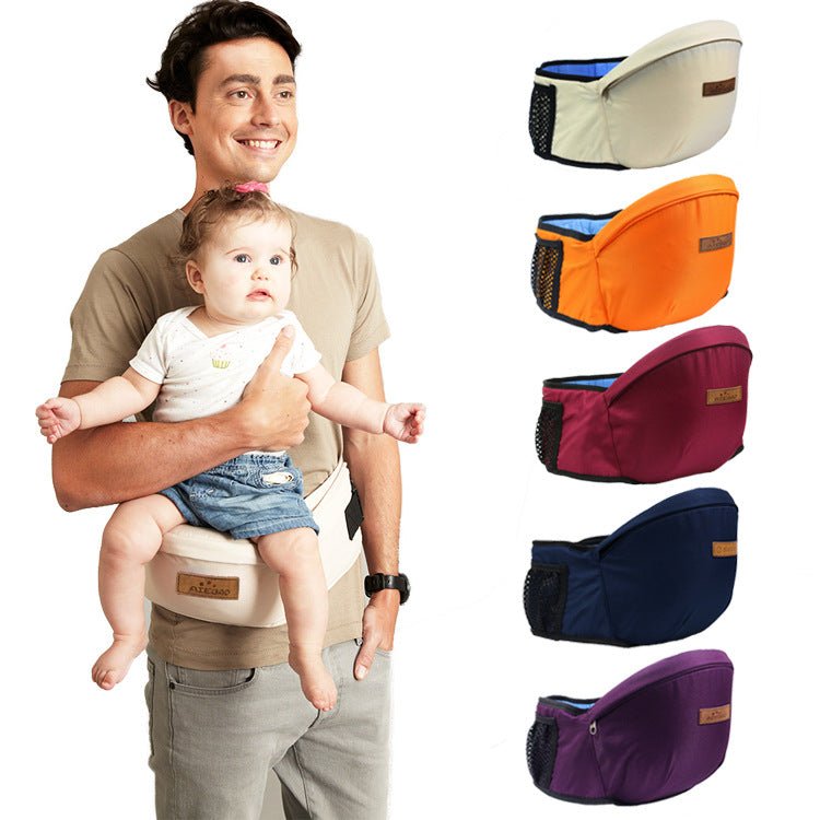 Ancient Energy front-hugging multifunctional baby sitting stool designed for holding children comfortably and securely.