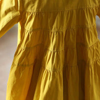 Girls' loose Korean style tops by Ancient Energy with swallowtail design, featuring fashionable, comfortable fit for big kids.