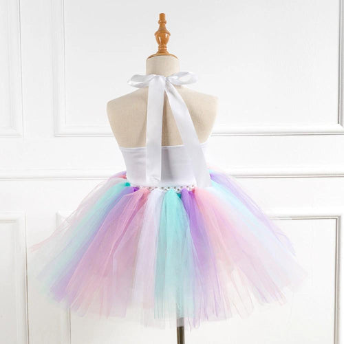 Girls' dress by Ancient Energy featuring a colorful floral pattern, sleeveless design, and knee-length fit for casual wear.