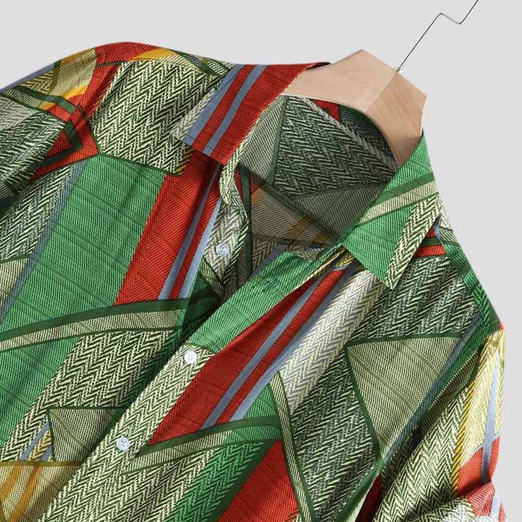 Men's Hawaii shirt by Ancient Energy featuring vibrant hip hop-inspired print and tropical design.