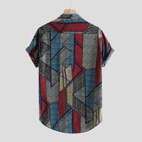 Ancient Energy men's Hawaii shirt with vibrant hip hop print, featuring tropical design and bold colors.