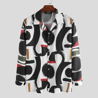 Plus size Hawaiian men's blouse shirt by Ancient Energy with colorful tropical print, relaxed fit, perfect for casual summer wear.