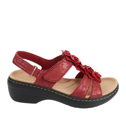 Ancient Energy women's large size 43 casual sandals with hollow wedge heels and fish mouth design, showcasing comfortable open-toe footwear.