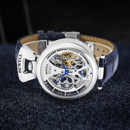Ancient Energy men's waterproof watch with a sleek design, featuring a round dial and adjustable strap.