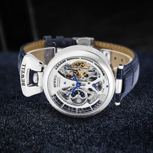 Ancient Energy men's waterproof watch with a sleek design, featuring a round dial and adjustable strap.