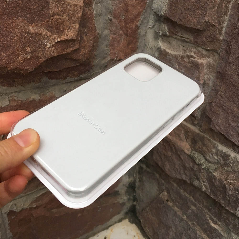 Ancient Energy liquid silicone mobile phone case accessories full package box, including case and protective components.