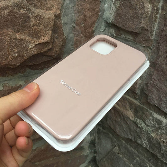 Ancient Energy liquid silicone mobile phone case accessories full package box with various case components and tools.