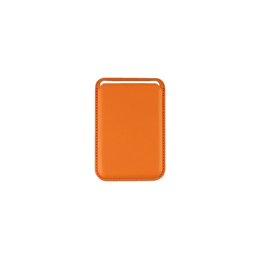 Luxury magnetic leather card holder wallet case for iPhone 14 Pro Max, 13, 12 by Ancient Energy, with card slots and sleek design.