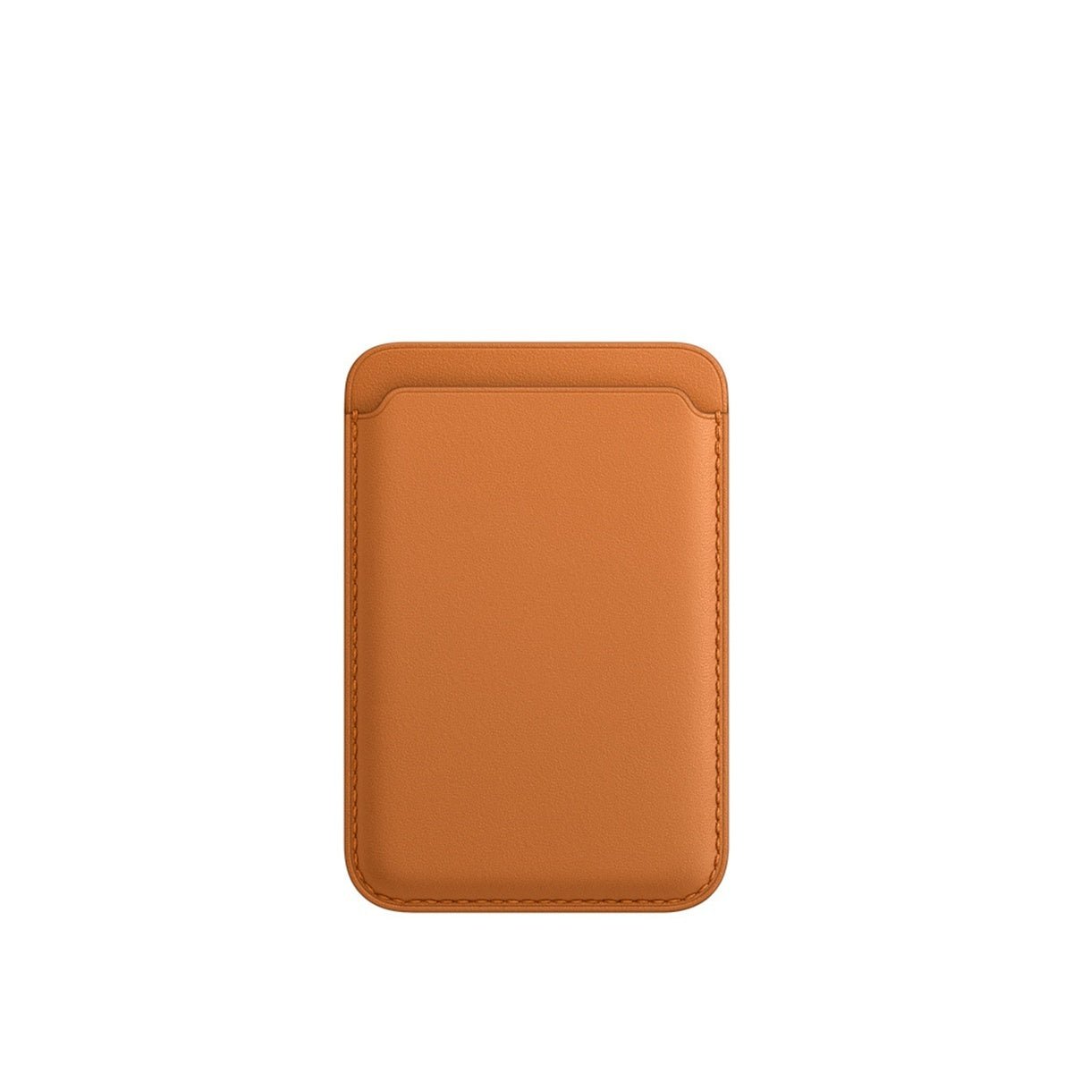 Luxury magnetic leather card holder wallet case for iPhone 14 Pro Max, 13, 12 by Ancient Energy, featuring sleek design and compact storage.