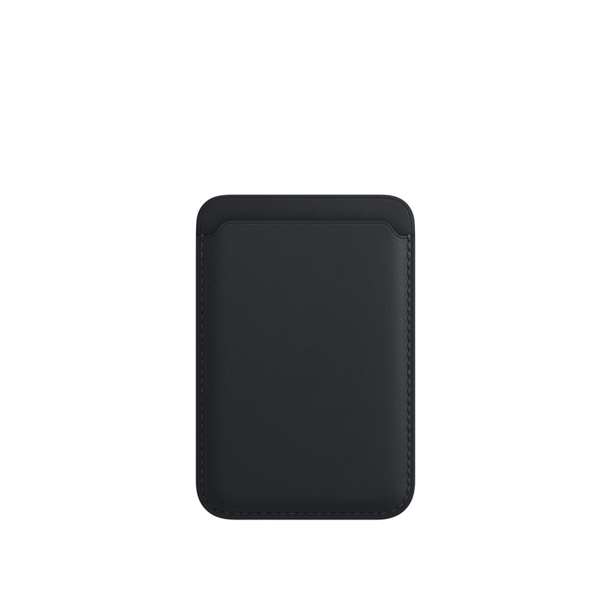 Luxury magnetic leather card holder wallet case for iPhone 14 Pro Max, 13, 12 by Ancient Energy featuring sleek design and card storage.