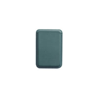 Luxury magnetic leather card holder wallet case for iPhone 14 Pro Max, 13, 12 by Ancient Energy, with card slots and sleek design.