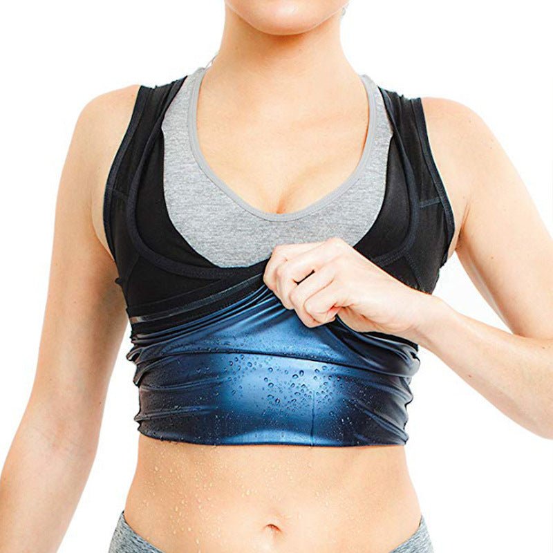 Men's Neoprene Sauna Waist Trainer Shapewear Corset Vest by Ancient Energy, designed to shape and support the waist.