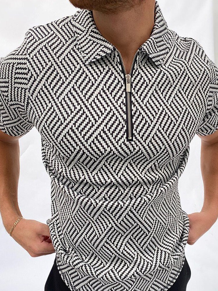 Men's solid polo shirt by Ancient Energy, short-sleeved summer shirt with classic collar and lightweight cotton fabric.