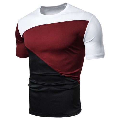 Men's casual short sleeve T-shirt by Ancient Energy, featuring a comfortable fit and simple design for everyday wear.