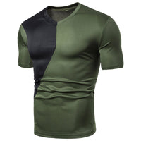 Men's casual short sleeve T-shirt by Ancient Energy, featuring a comfortable fit and simple design for everyday wear.