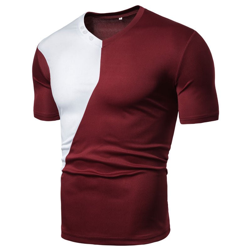Men's casual short sleeve T-shirt by Ancient Energy, featuring a comfortable fit and classic design in a versatile style.